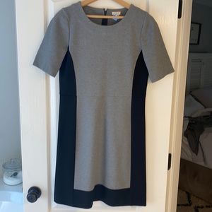 J Crew Mod Colorblock Dress